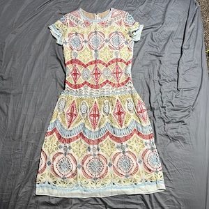 Naeem Khan 100% silk size 4 dress